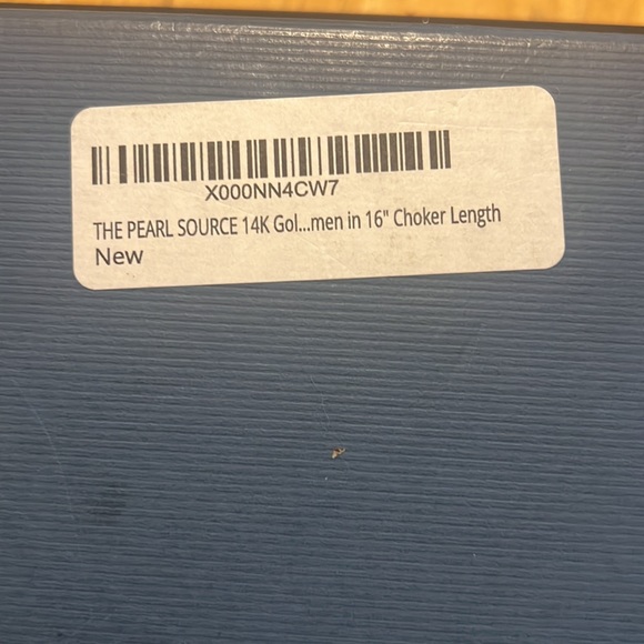 Pearl Source choker with 14k white gold 16” length - Picture 5 of 6